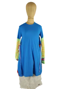 Walter Van Beirendonck Kleid Damen Blau