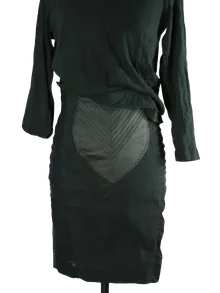 Jean Paul Gaultier Rock Damen Schwarz