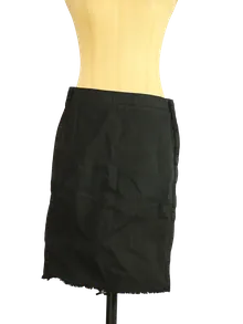 Jean Paul Gaultier Jeansrock Damen Schwarz